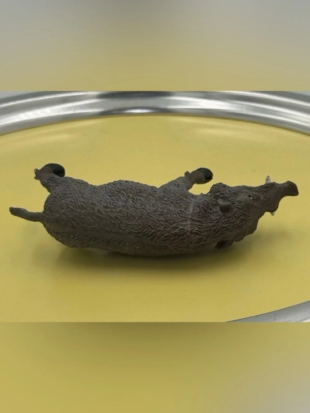 Wild Boar Warthog Toy Figurine Razorback Wild Pig Feral Hog Animal